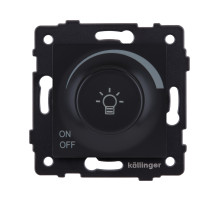 Светорегулятор универсальный 500W, черный матовый Kollinger REA-027BM для Aspekt, Eleganz, Reflex