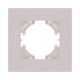 Рамка 1-постовая, кашемир матовый Kollinger Aspekt AT1CM