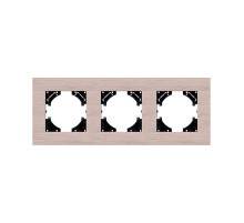 Рамка 3-постовая, золотой Kollinger Reflex AL RA3GD