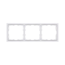 Рамка 3-постовая, белый матовый Kollinger Eclipse EC3WH