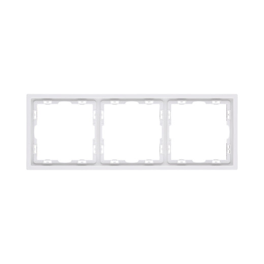 Рамка 3-постовая, белый матовый Kollinger Eclipse EC3WH