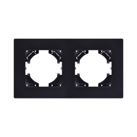 Рамка 2-постовая, черный Kollinger Aspekt AT2BK
