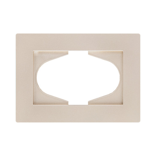 Рамка для двойной розетки, золотой Kollinger Aspekt AT120GD