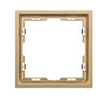 Рамка 1-постовая, золотой Kollinger Eclipse EC1GD