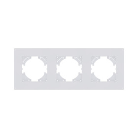 Рамка 3-постовая, белый матовый Kollinger Aspekt AT3WM
