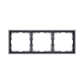 Рамка 3-постовая, серый Kollinger Eclipse EC3GY