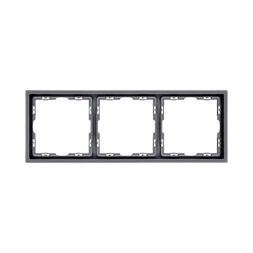 Рамка 3-постовая, серый Kollinger Eclipse EC3GY