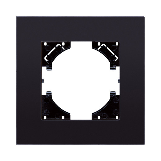 Рамка 1-постовая, стекло черный Kollinger Reflex MG RM1BK