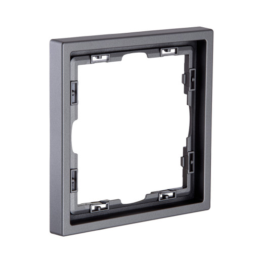 Рамка 1-постовая, серый Kollinger Eclipse EC1GY