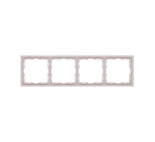 Рамка 4-постовая, кашемир матовый Kollinger Eclipse EC4CM