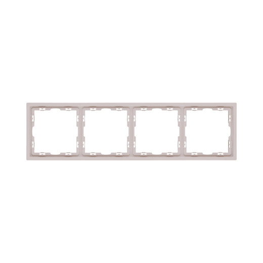 Рамка 4-постовая, кашемир матовый Kollinger Eclipse EC4CM