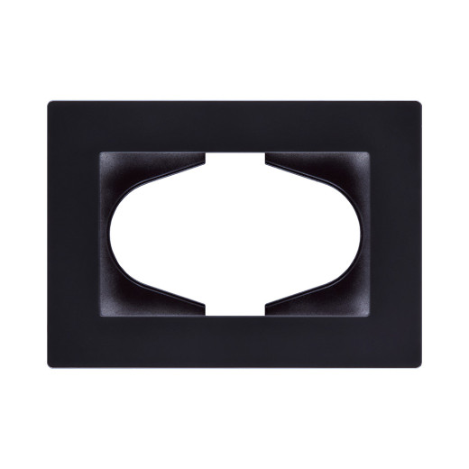 Рамка для двойной розетки, черный Kollinger Aspekt AT120BK