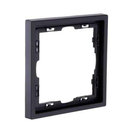 Рамка 1-постовая, черный матовый Kollinger Eclipse EC1BK