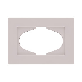 Рамка для двойной розетки, кашемир матовый Kollinger Aspekt AT120CM