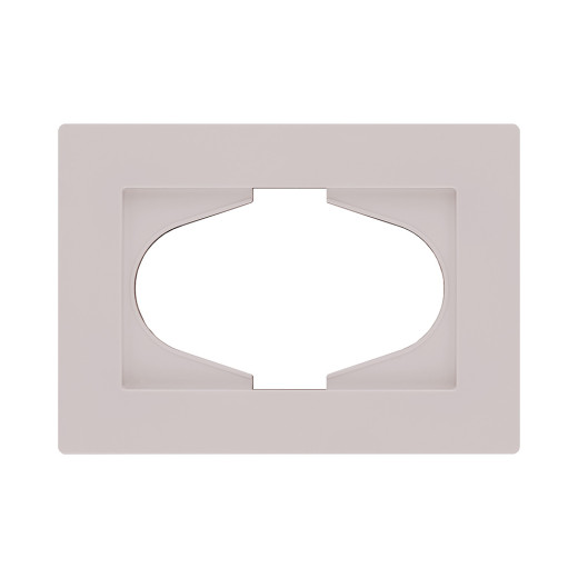 Рамка для двойной розетки, кашемир матовый Kollinger Aspekt AT120CM