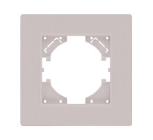 Рамка 1-постовая, кашемир матовый Kollinger Eleganz Plex EP1CM