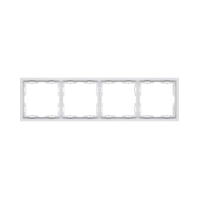 Рамка 4-постовая, белый глянцевый Kollinger Eclipse EC4WG