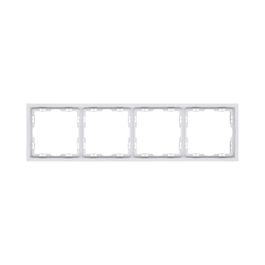 Рамка 4-постовая, белый глянцевый Kollinger Eclipse EC4WG