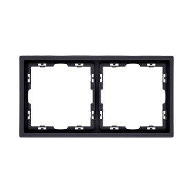 Рамка 2-постовая, черный матовый Kollinger Eclipse EC2BK