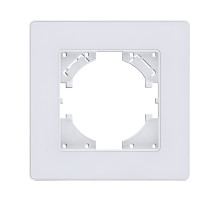 Рамка 1-постовая, белый Kollinger Eleganz Acryl EA1WH