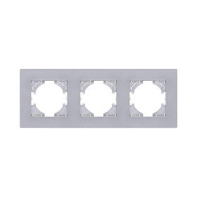 Рамка 3-постовая, серый Kollinger Aspekt AT3GY