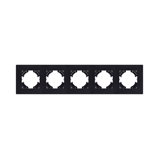 Рамка 5-постовая, черный Kollinger Aspekt AT5BK