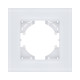 Рамка 1-постовая, стекло белый Kollinger Reflex MG RM1WH