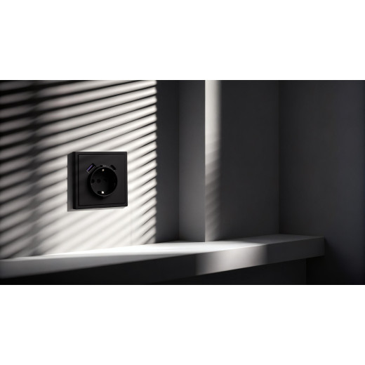 Рамка 2-постовая, черный матовый Kollinger Eclipse EC2BK