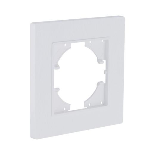 Рамка 1-постовая, белый матовый Kollinger Eleganz Plex EP1WM