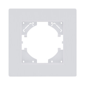 Рамка 1-постовая, белый матовый Kollinger Eleganz Plex EP1WM