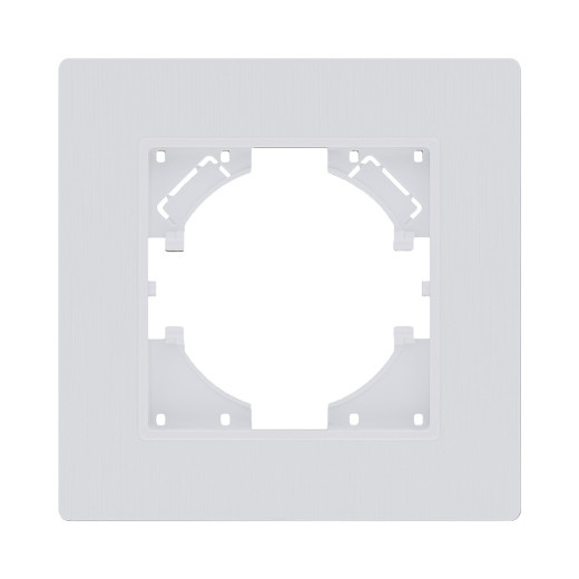 Рамка 1-постовая, белый матовый Kollinger Eleganz Plex EP1WM