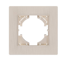 Рамка 1-постовая, золотой Kollinger Eleganz Plex EP1GD