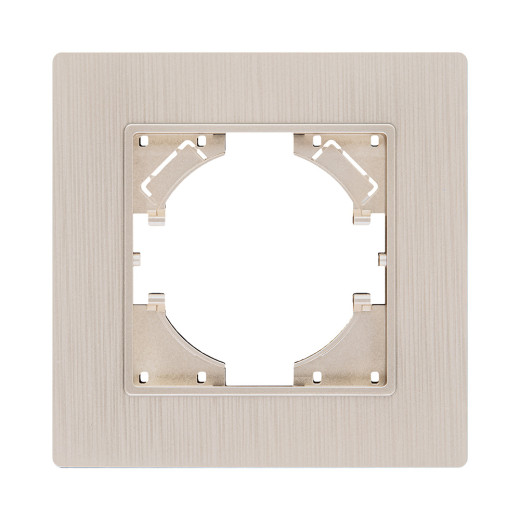 Рамка 1-постовая, золотой Kollinger Eleganz Plex EP1GD