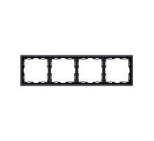 Рамка 4-постовая, черный матовый Kollinger Eclipse EC4BK