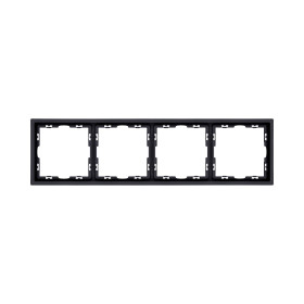 Рамка 4-постовая, черный матовый Kollinger Eclipse EC4BK