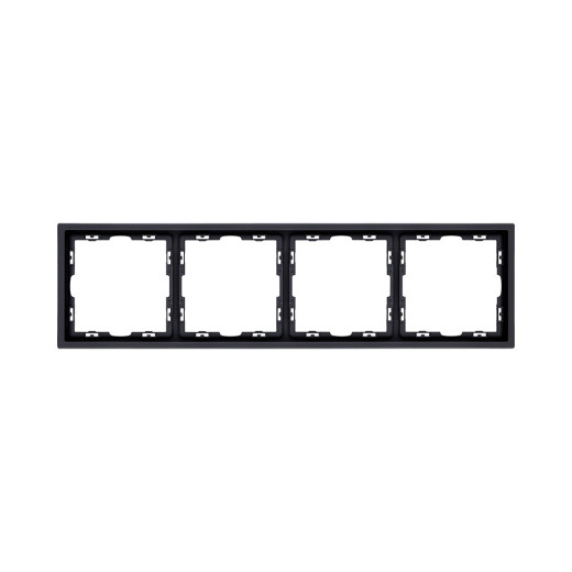 Рамка 4-постовая, черный матовый Kollinger Eclipse EC4BK