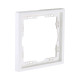 Рамка 1-постовая, белый матовый Kollinger Eclipse EC1WH