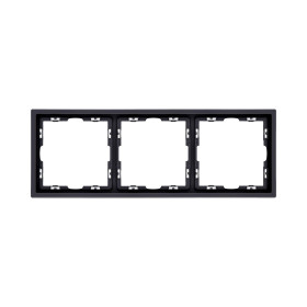 Рамка 3-постовая, черный матовый Kollinger Eclipse EC3BK