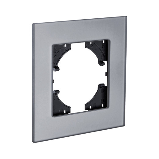 Рамка 1-постовая, стекло серый Kollinger Reflex MG RM1GY