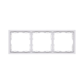 Рамка 3-постовая, белый глянцевый Kollinger Eclipse EC3WG