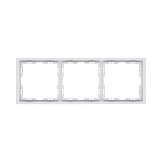 Рамка 3-постовая, белый глянцевый Kollinger Eclipse EC3WG