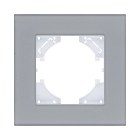 Рамка 1-постовая, стекло серый Kollinger Reflex MG RM1GY