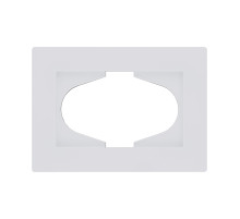 Рамка для двойной розетки, белый матовый Kollinger Aspekt AT120WM