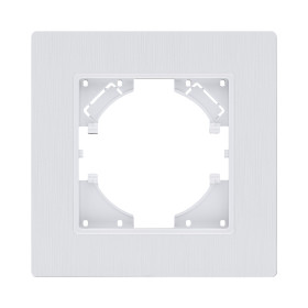 Рамка 1-постовая, белый Kollinger Eleganz Plex EP1WH