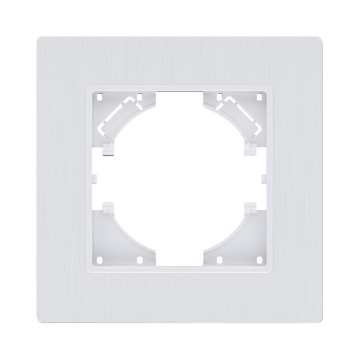 Рамка 1-постовая, белый Kollinger Eleganz Plex EP1WH