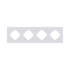 Рамка 4-постовая, белый матовый Kollinger Aspekt AT4WM