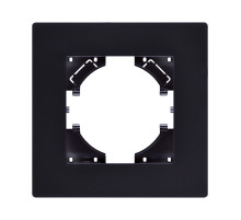 Рамка 1-постовая, черный Kollinger Aspekt AT1BK