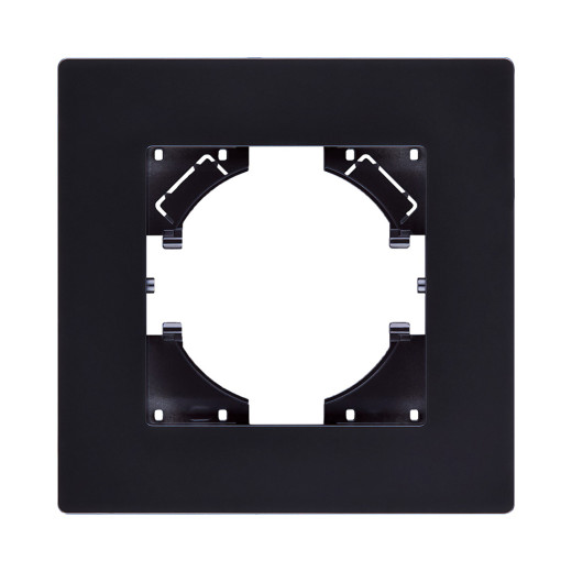 Рамка 1-постовая, черный Kollinger Aspekt AT1BK