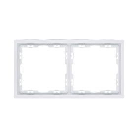 Рамка 2-постовая, белый матовый Kollinger Eclipse EC2WH