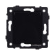 Розетка штепсельная SCHUKO 16A/250 В с крышкой, черный Kollinger REA-006BK для Aspekt, Eleganz, Reflex